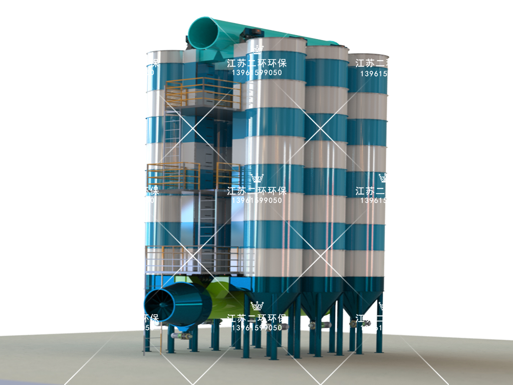 旋流式扁布袋除塵器